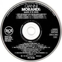 Carica l'immagine nel visualizzatore di Gallery, Gianni Morandi : Questa È La Storia (CD, Comp)
