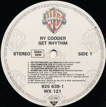 Carica l'immagine nel visualizzatore di Gallery, Ry Cooder : Get Rhythm (LP, Album)
