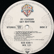 Carica l&#39;immagine nel visualizzatore di Gallery, Ry Cooder : Get Rhythm (LP, Album)
