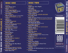 Carica l'immagine nel visualizzatore di Gallery, Various : The Box Hits 98 Volume 2 (2xCD, Comp)
