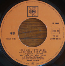 Carica l&#39;immagine nel visualizzatore di Gallery, Claude Léveillée : Frédéric (7&quot;, EP, Mono)
