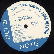 Carica l&#39;immagine nel visualizzatore di Gallery, Curtis Fuller : Volume 3 (LP, Album, Mono, RE)
