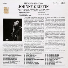 Carica l'immagine nel visualizzatore di Gallery, Johnny Griffin : The Congregation (LP, Album, RE, 180)
