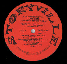 Carica l&#39;immagine nel visualizzatore di Gallery, Zoot Sims And Bob Brookmeyer : Tonite&#39;s Music Today (LP, Album, RE)

