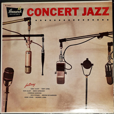 Various : Concert Jazz (LP, Comp, Mono)