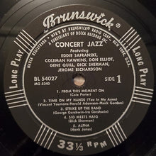 Carica l&#39;immagine nel visualizzatore di Gallery, Various : Concert Jazz (LP, Comp, Mono)
