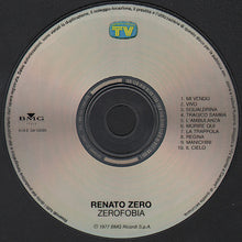 Carica l'immagine nel visualizzatore di Gallery, Renato Zero : Zerofobia (CD, Album, RE)
