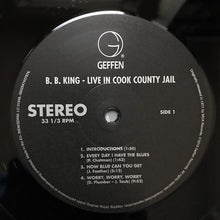 Carica l'immagine nel visualizzatore di Gallery, B.B. King : Live In Cook County Jail (LP, Album, RE, 180)
