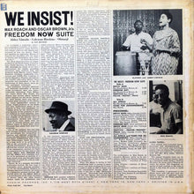 Carica l&#39;immagine nel visualizzatore di Gallery, Max Roach : We Insist! Max Roach&#39;s Freedom Now Suite (LP, Album, Mono)
