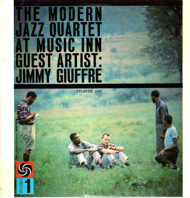 The Modern Jazz Quartet Guest Artist: Jimmy Giuffre : The Modern Jazz Quartet At Music Inn (LP, Album, Mono, RE)