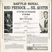 Carica l'immagine nel visualizzatore di Gallery, Sil Austin &amp; Red Prysock : Battle Royal (Red Prysock Versus Sil Austin) (LP)
