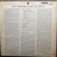 Carica l&#39;immagine nel visualizzatore di Gallery, The Modern Jazz Quartet : The Modern Jazz Quartet (LP, Album, Mono, RP)
