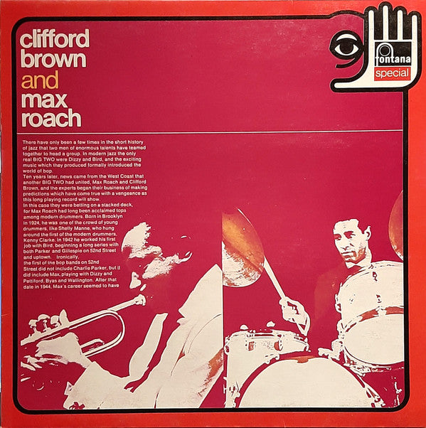 Clifford Brown And Max Roach : Clifford Brown And Max Roach (LP, Album, RE)