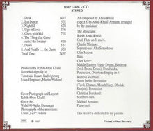 Carica l&#39;immagine nel visualizzatore di Gallery, Rabih Abou-Khalil : Between Dusk And Dawn (CD, Album)
