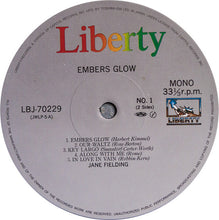 Carica l'immagine nel visualizzatore di Gallery, Jane Fielding With Kenny Drew Quintet : Embers Glow (LP, Album, Mono, RE)
