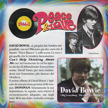 Carica l&#39;immagine nel visualizzatore di Gallery, Various : Peace &amp; Love &#39;60 • 1966-1 (CD, Comp)
