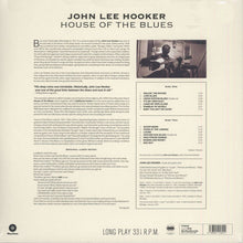 Carica l&#39;immagine nel visualizzatore di Gallery, John Lee Hooker : House Of The Blues (LP, Album, Ltd, RE, RM, 180)
