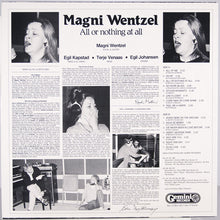 Carica l&#39;immagine nel visualizzatore di Gallery, Magni Wentzel : All or Nothing at All (LP, Album)
