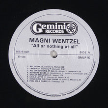 Carica l&#39;immagine nel visualizzatore di Gallery, Magni Wentzel : All or Nothing at All (LP, Album)
