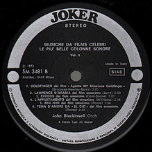 Carica l&#39;immagine nel visualizzatore di Gallery, John Blackinsell Orchestra : Le Piu Belle Colonne Sonore  (LP, Comp)
