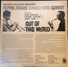 Carica l&#39;immagine nel visualizzatore di Gallery, Pepper Adams Donald Byrd Quintet : Out Of This World (LP, Album, RE)
