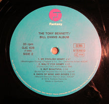 Carica l&#39;immagine nel visualizzatore di Gallery, Tony Bennett, Bill Evans : The Tony Bennett Bill Evans Album (LP, Album, RE, RM)
