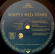 Carica l&#39;immagine nel visualizzatore di Gallery, Simply Red : Stars (LP, Album)
