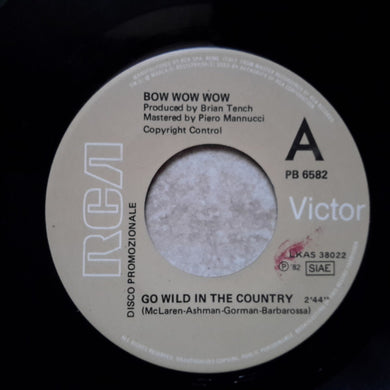 Bow Wow Wow : Go Wild In The Country (7