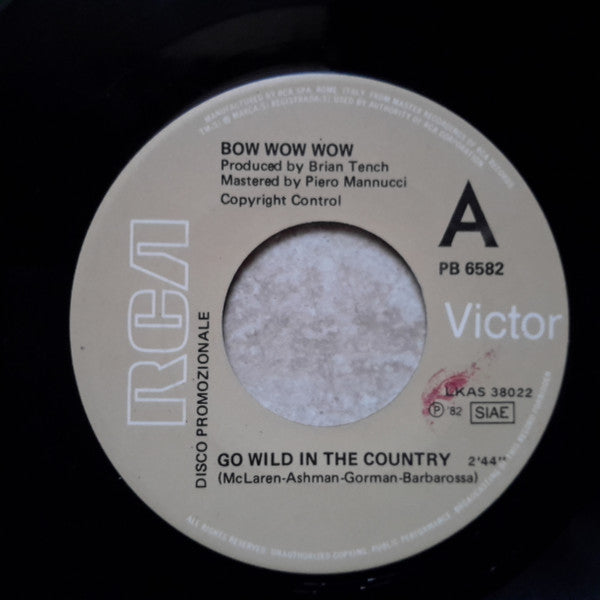 Bow Wow Wow : Go Wild In The Country (7