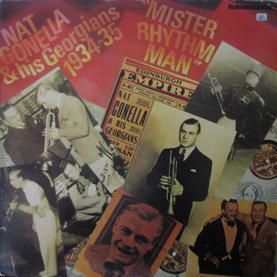 Nat Gonella & His Georgians : Mister Rhythm Man (LP, Comp, Mono)