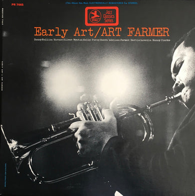Art Farmer : Early Art (LP, Album, Comp, RE, RM)