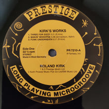 Carica l&#39;immagine nel visualizzatore di Gallery, Roland Kirk With Jack McDuff* : Kirk&#39;s Work (LP, Album, RE)
