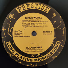 Carica l&#39;immagine nel visualizzatore di Gallery, Roland Kirk With Jack McDuff* : Kirk&#39;s Work (LP, Album, RE)
