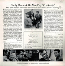 Carica l&#39;immagine nel visualizzatore di Gallery, Shelly Manne &amp; His Men : Shelly Manne &amp; His Men Play &quot;Checkmate&quot; (LP, Album, RE)
