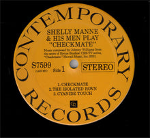 Carica l&#39;immagine nel visualizzatore di Gallery, Shelly Manne &amp; His Men : Shelly Manne &amp; His Men Play &quot;Checkmate&quot; (LP, Album, RE)
