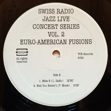 Carica l&#39;immagine nel visualizzatore di Gallery, Franco Ambrosetti, Eddie Daniels, Hugo Heredia, Ferdinand Povel, Leszek Zadlo, Sahib Shihab With Jazz Live Trio : Euro-American Fusions (LP, Album)
