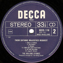 Carica l&#39;immagine nel visualizzatore di Gallery, The Rolling Stones : Their Satanic Majesties Request (LP, Album, RE)
