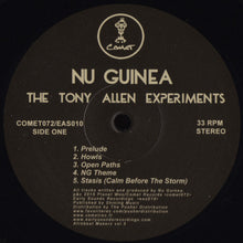 Carica l&#39;immagine nel visualizzatore di Gallery, Nu Guinea : The Tony Allen Experiments (LP, MiniAlbum)
