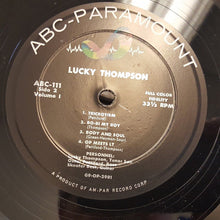 Carica l&#39;immagine nel visualizzatore di Gallery, Lucky Thompson : Lucky Thompson Featuring Oscar Pettiford - Vol.1 (LP, Album, Mono)
