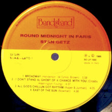 Carica l&#39;immagine nel visualizzatore di Gallery, Stan Getz : Round Midnight In Paris (LP, Comp)
