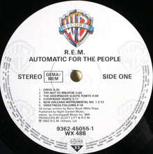 Carica l&#39;immagine nel visualizzatore di Gallery, R.E.M. : Automatic For The People (LP, Album)
