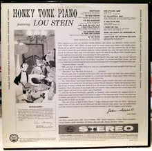 Carica l&#39;immagine nel visualizzatore di Gallery, Lou Stein : Honky Tonk Piano Featuring Lou Stein (LP, Album)
