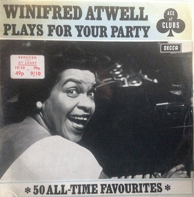 Winifred Atwell : Plays For Your Party (LP, Album, Mono)
