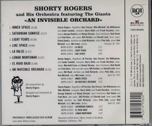Carica l&#39;immagine nel visualizzatore di Gallery, Shorty Rogers And His Orchestra Featuring The Giants (3) : The Music From An Invisible Orchard (CD, Album)
