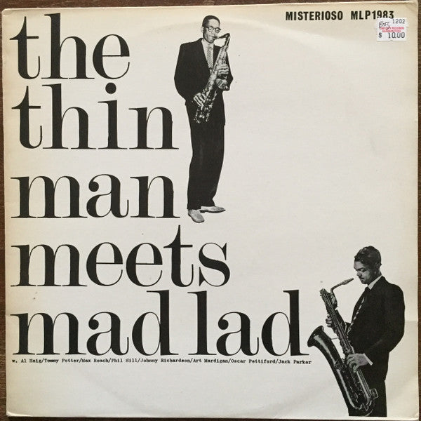 Wardell Gray Quartet, Leo Parker Quartet : The Thin Man Meets Mad Lad (LP)