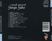 Carica l'immagine nel visualizzatore di Gallery, Giorgio Gaber : I Grandi Successi Di Giorgio Gaber (CD, Comp)
