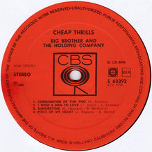 Carica l'immagine nel visualizzatore di Gallery, Big Brother &amp; The Holding Company : Cheap Thrills (LP, Album)
