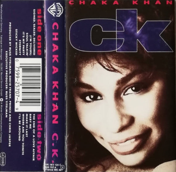 Chaka Khan : CK (Cass, Album)