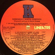 Carica l&#39;immagine nel visualizzatore di Gallery, Gorni Kramer : Domenica È Sempre Domenica 16 Grandi Successi Di Gorni Kramer (LP, Comp)
