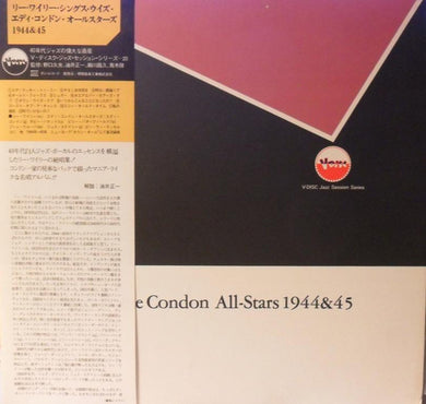 Lee Wiley : Sings With Eddie Condon All-Stars 1944&45 (LP, Comp, Mono)